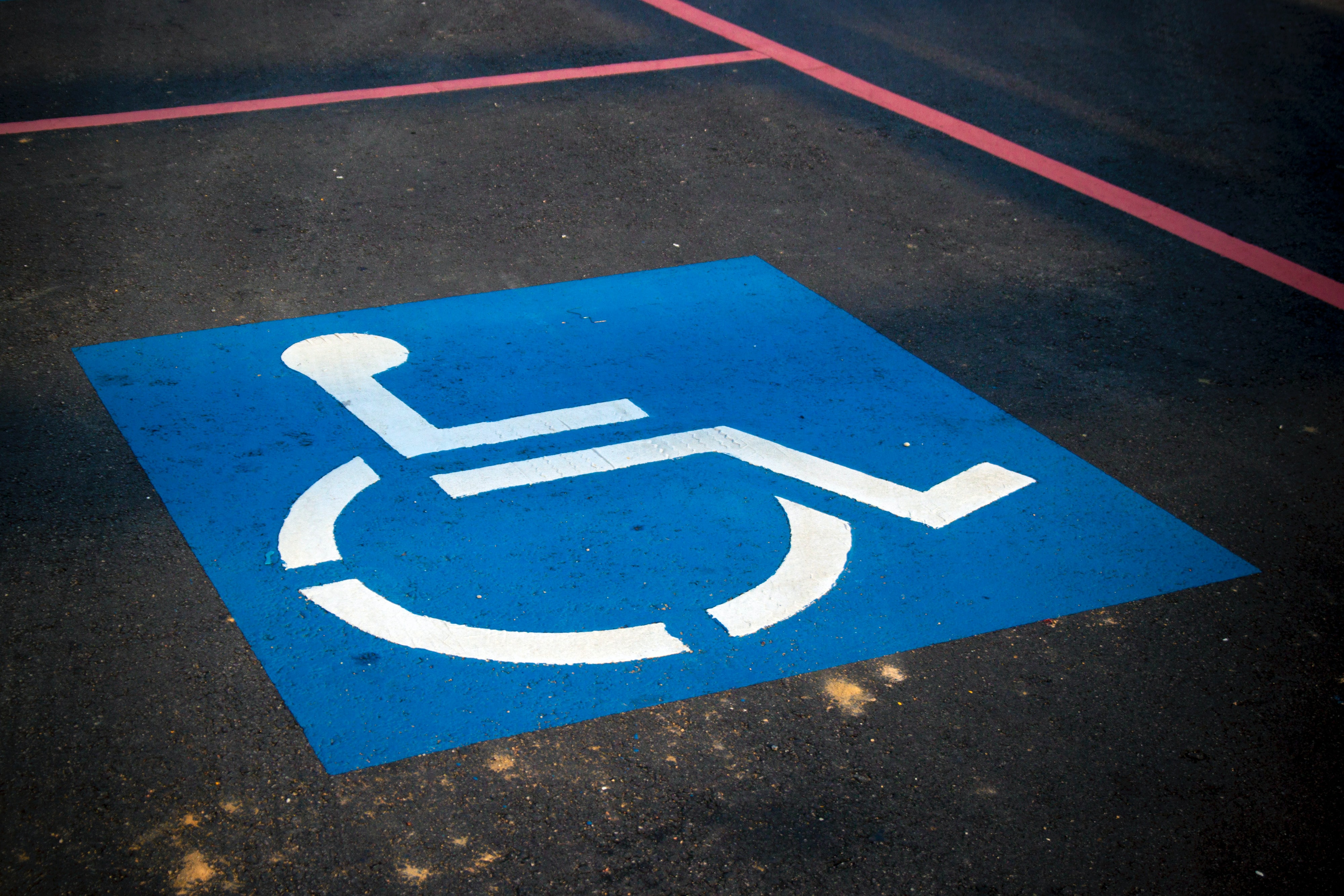 Handicap parkering Handicap parkering